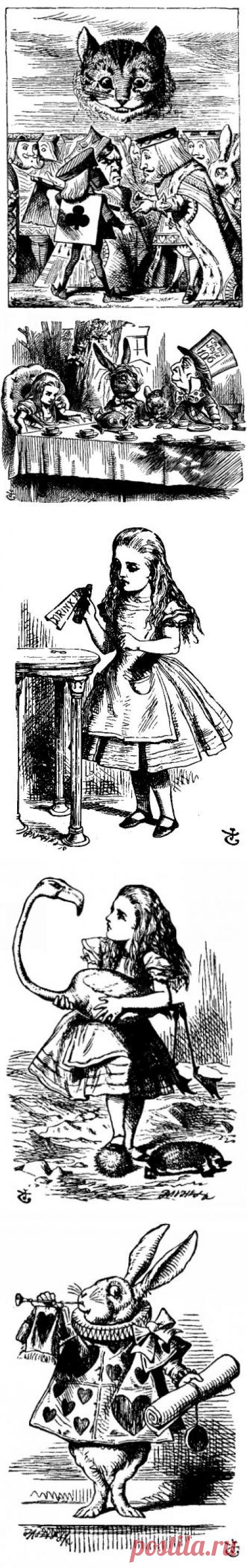 Правила жизни из книги "Алиса в Cтране чудес".