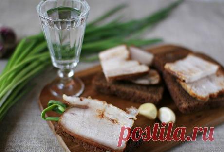 Сало на водяной бане,сало в мультиварке