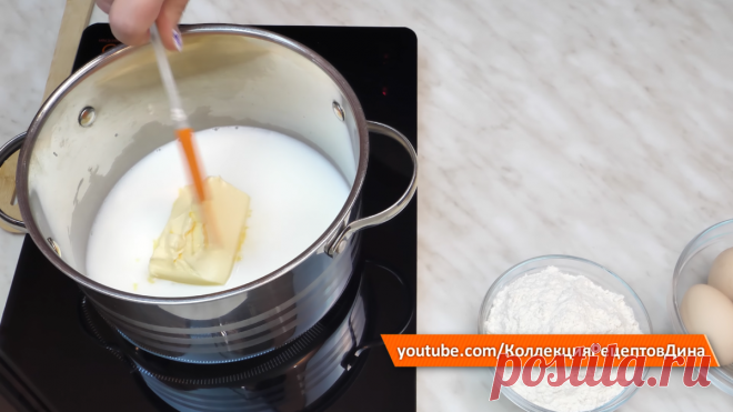 Заварные пирожные 