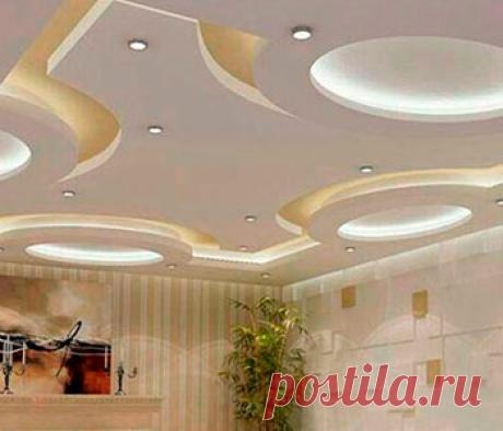 Потолки из гипсокартона (200 фото) | Новинки 2019 года | Гипсокартончик