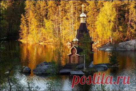 Это   просто   красиво!!!!!    Храм   Андрея   Первозванного   на   Вуоксе,   Россия.
Иван Сычевский

Это   просто   красиво!!!!!    Храм   Андрея   Первозванного   на   Вуоксе,   Россия.