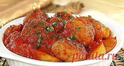 Жаркое с рыбными фрикадельками » Кулинарные рецепты с фото. Самые вкусные и полезные блюда! Только у нас Вы найдете лучшие рецепты напитков, закусок, выпечки, салатов, десертов, тортов и могое другое!