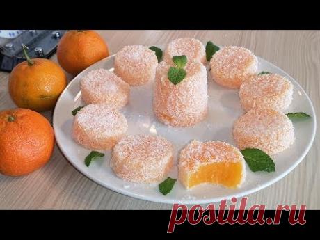 Мандариновый лукум — необычный рецепт домашнего десерта