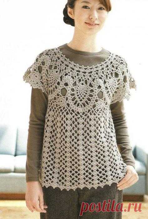 Crochet blouse Crochet blouse, free pattern