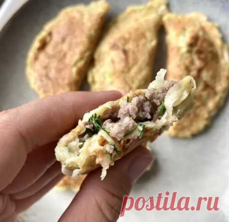 Чебуреки из кабачка! Низкокалорийное блюдо. Идеально для тех, кто следит за фигурой и питанием - Квартира, дом, дача - Медиаплатформа МирТесен