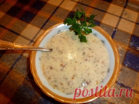 Армянский суп СПАС - Кисломолочный суп