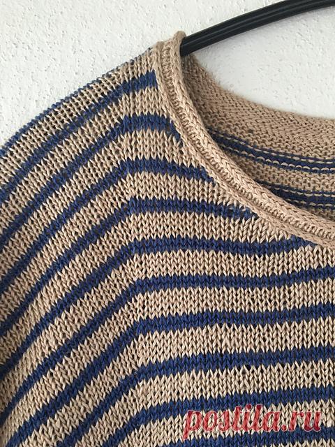 Топ в полоску без швов HØR 14 - Вяжи.ру