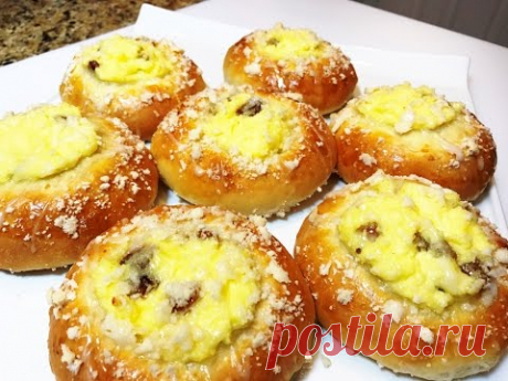 ВАТРУШКИ ВАНИЛЬНЫЕ  Изумительные!  Мягкие и Нежные! Buns With Cottage Cheese.