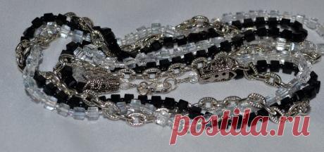 черное белое | biser.info - всё о бисере и бисерном творчестве