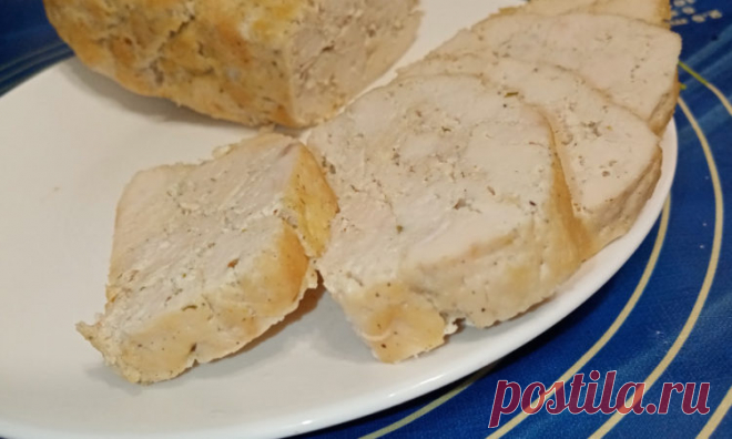 Ветчина домашняя из куриного филе. Простой рецепт приготовления