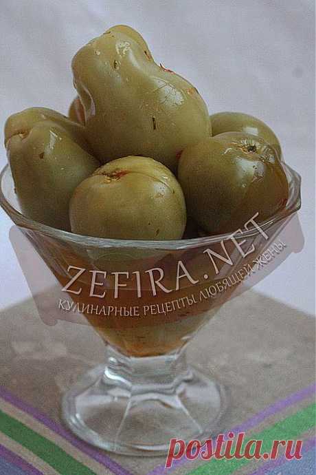 Консервированные и фаршированные острые зеленые помидоры