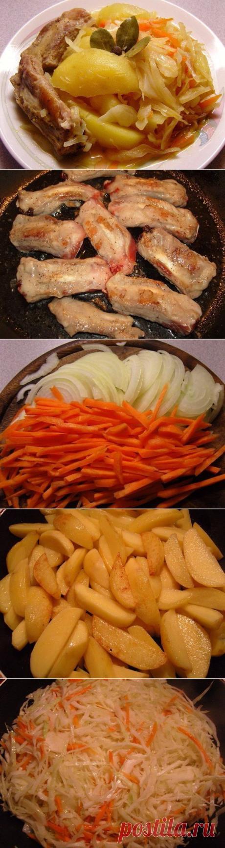 Рагу с капустой