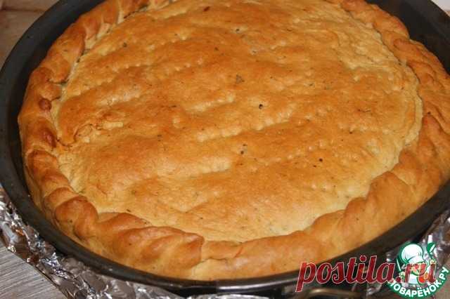 Ароматный пирог с капустой - мало теста и МНОГО начинки