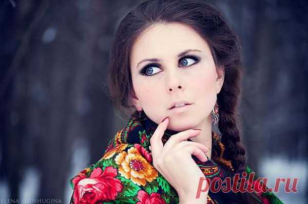 русская красавица
