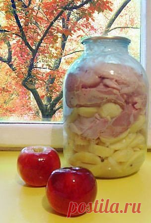 Курица "Пленница".