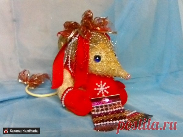 авторская новогодняя мышь ручной работы купить в Минске и Беларуси, цены на HandMade