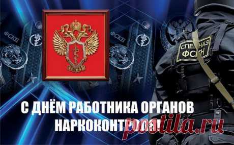 Работники наркоконтроля,
Я вас от души поздравляю,
Успешной работы и взлетов
В карьере вам сложной желаю.