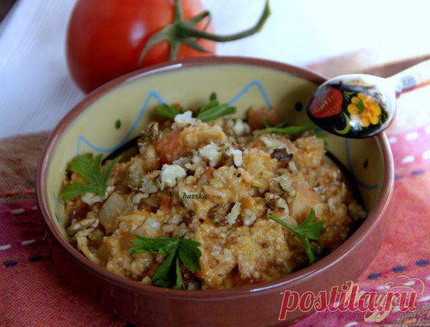 Пряная овсяная каша "Томатная" | Четыре вкуса