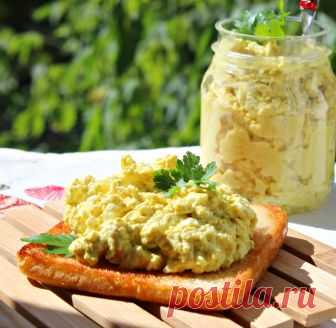 Вкуснейшая яичная паста-намазка на пикник, на дачу и просто так