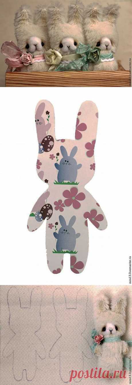 Братцы-кролики. Авторская игрушка в стиле Примитив своими руками - Ярмарка Мастеров - ручная работа, handmade