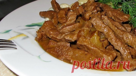 Нежная, Мягкая печень ПО-СТРОГАНОВСКИ. Как вкусно приготовить печень. Liver Stro
