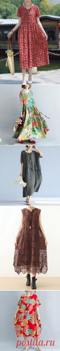 (1) summer dresses - long – SooLinen