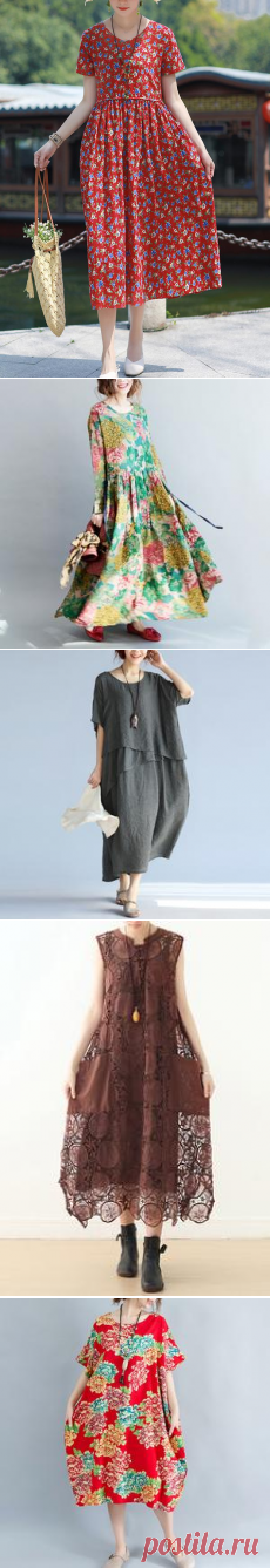(1) summer dresses - long – SooLinen