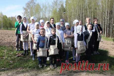 Акция &quot;Первая борозда&quot; в Шахматово