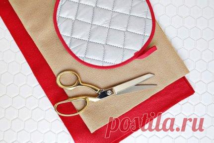 Шьем прихватку 