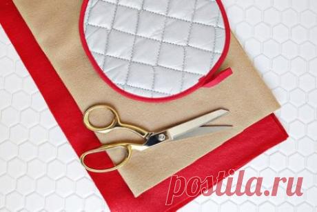 Шьем прихватку "Пирог".