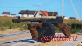 Tommy Gun из PUBG своими руками Приветствую, Самоделкины!Сегодня мы вместе с автором YouTube канала «DreadCraftStation» будем делать Tommy Gun из PUBG.Ну чтож, из шаблона будет только боковая проекция, так как в этот раз автор решил сделать проект, скажем так, из цельного куска дерева.Шаблон мастер склеил и приклеил на доску