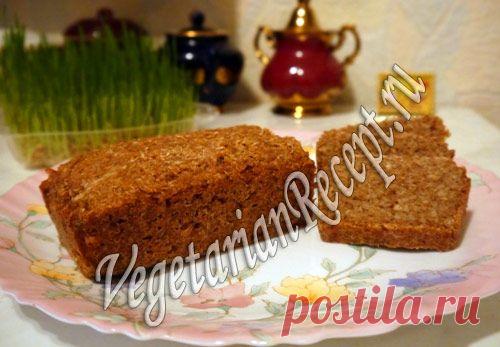 Бездрожжевой хлеб из пророщенной пшеницы на закваске | Вегетарианские рецепты «Приготовим с любовью!»