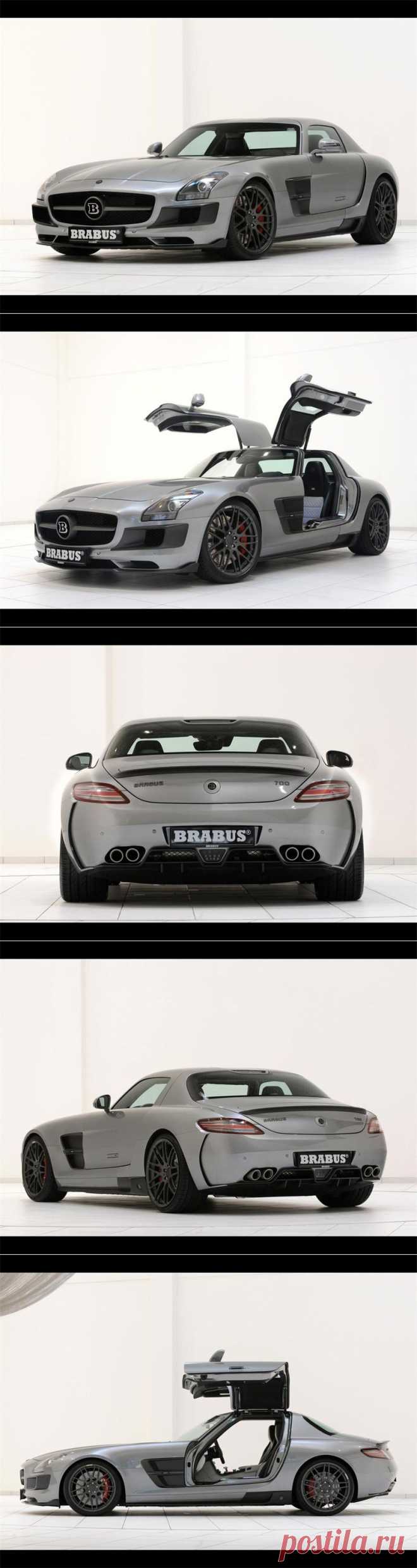 Mercedes-Benz Brabus SLS AMG 700 Biturbo 2011 — Воротила