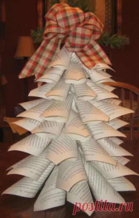 Vintage Paper Cone Holiday Tree от ShadowCatCrafts на Etsy
