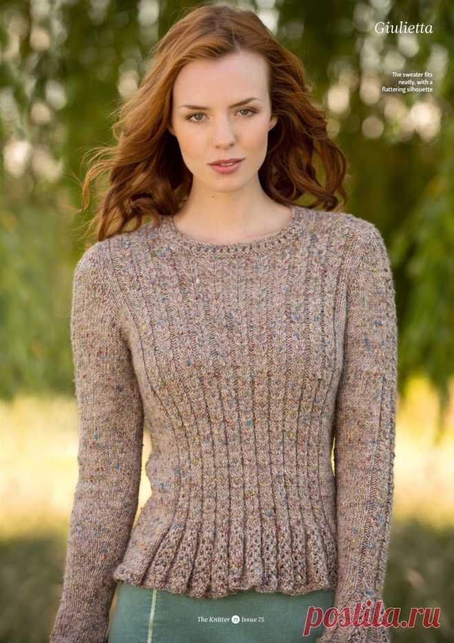 Пуловер Giulietta, The Knitter 75