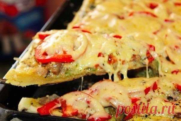 Пицца которая сведет с ума всех. Необычно и очень вкусно - Скатерть-Самобранка - медиаплатформа МирТесен