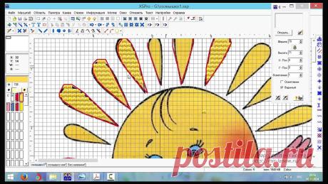 Видео-урок по работе в программе Cross Stitch Professional Platinum (вышивка крестом)