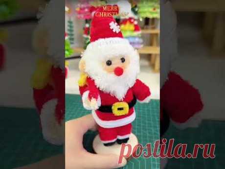 Santa Claus with pipe cleaner | DIY pipe cleaner | Useful Craft Things