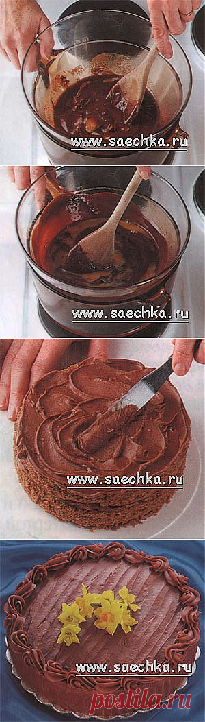 Шоколадная помадка | рецепты на Saechka.Ru