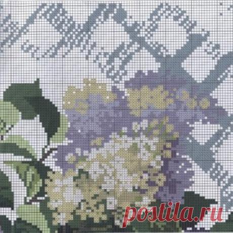 Вышивка "Аромат весны" | Скачать схему бесплатно