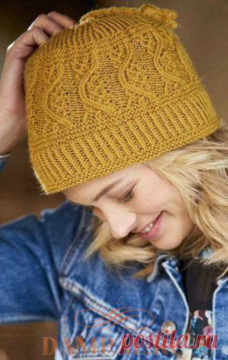 Женская вязаная шапка «Bayern»