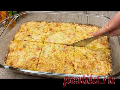 Такого вкусного ужина я еще никогда не ела! Ешьте и худейте! Простой и полезный рецепт!