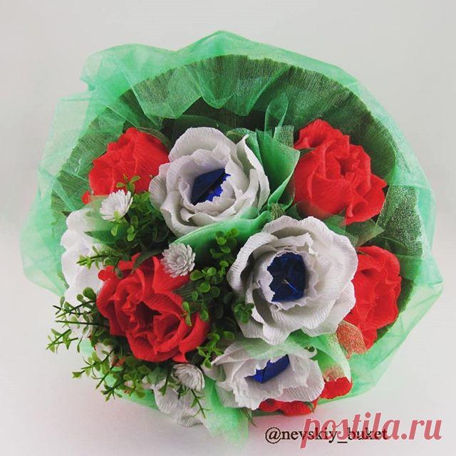 Букеты и композиции из конфет в Санкт-Петербурге.
Модный и вкусный подарок Букеты из конфет. Букеты сделают Ваш праздник ярким и незабываемым!