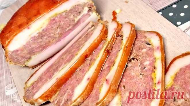 Вы Обалдеете Как Это ВКУСНО! Идеальная замена Колбасе МЯСНОЙ МАТРАС