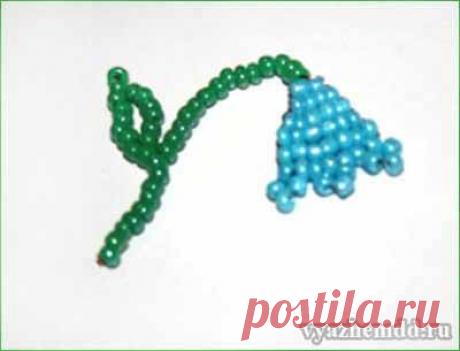 Начинающим - колокольчик из бисера | Искусница
