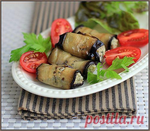 Ирина Милова — «Рулетики из баклажанов с грецкими орехами и сыром» на Яндекс.Фотках