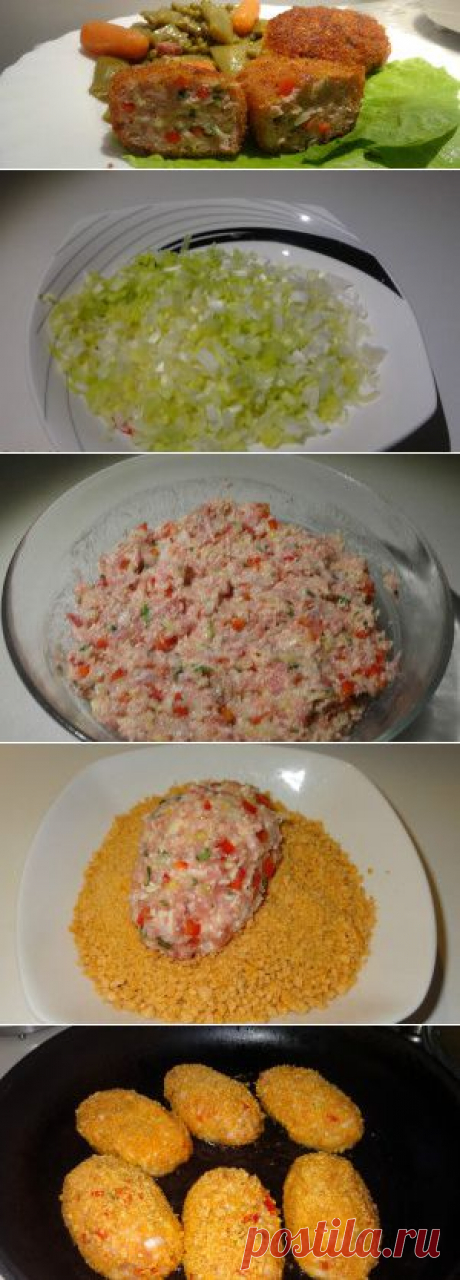 Котлеты из индюшиной грудки - Вкусный день - пошаговое фото | Вкусный день