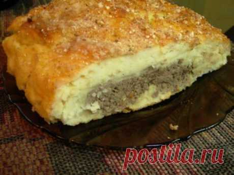 Рулет картофельный с печенью Рулет картофельный с печенью