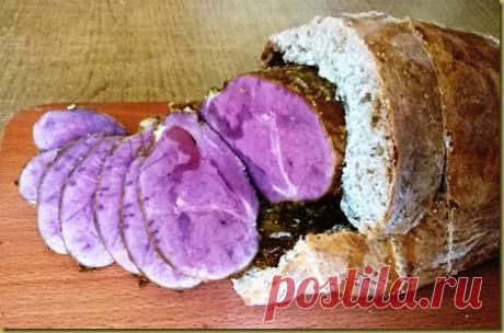 ДОМАШНЯЯ КОЛБАСА: Говяжья качалка в тесте