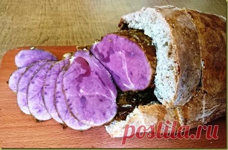 ДОМАШНЯЯ КОЛБАСА: Говяжья качалка в тесте